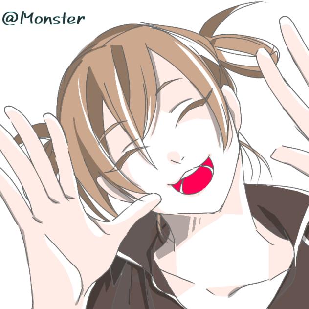 女の子らくがき