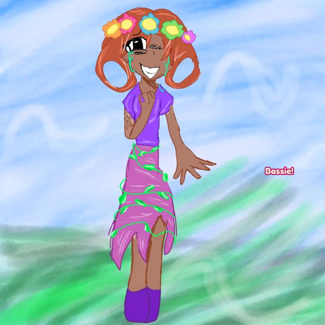 Human bassie!