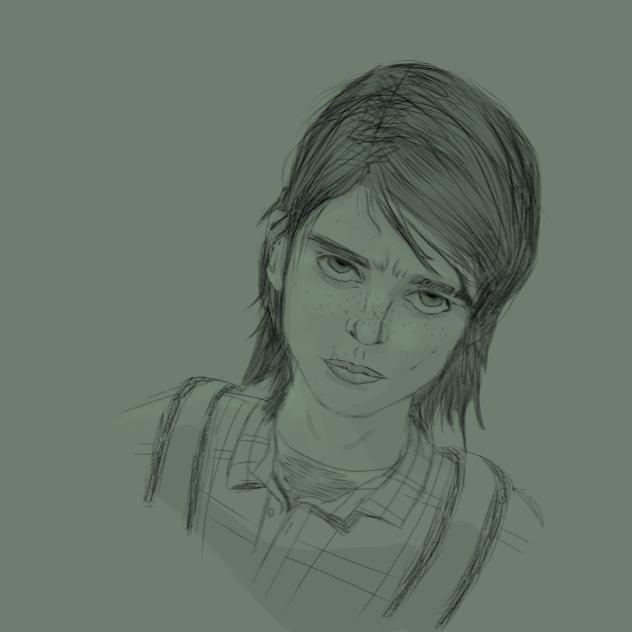 It’s Ellie from the last of us! - ibisPaint