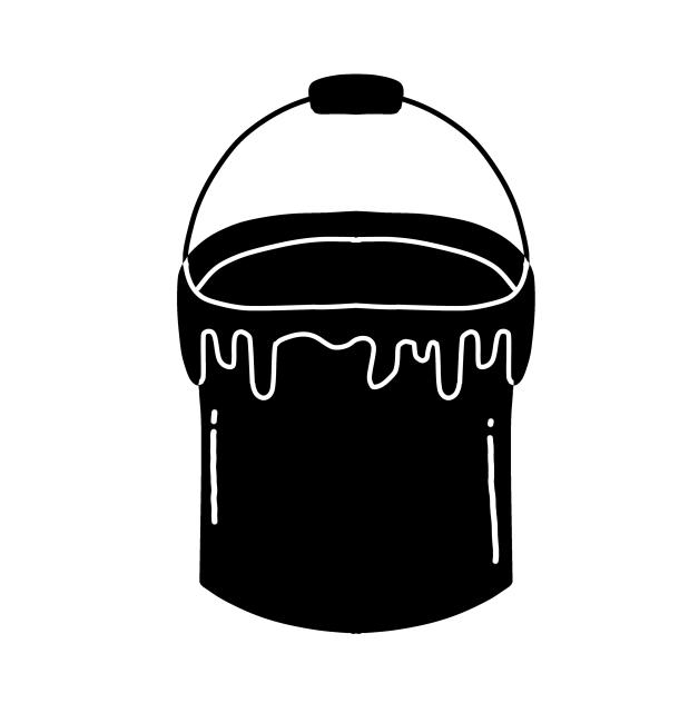 Bucket paint icon