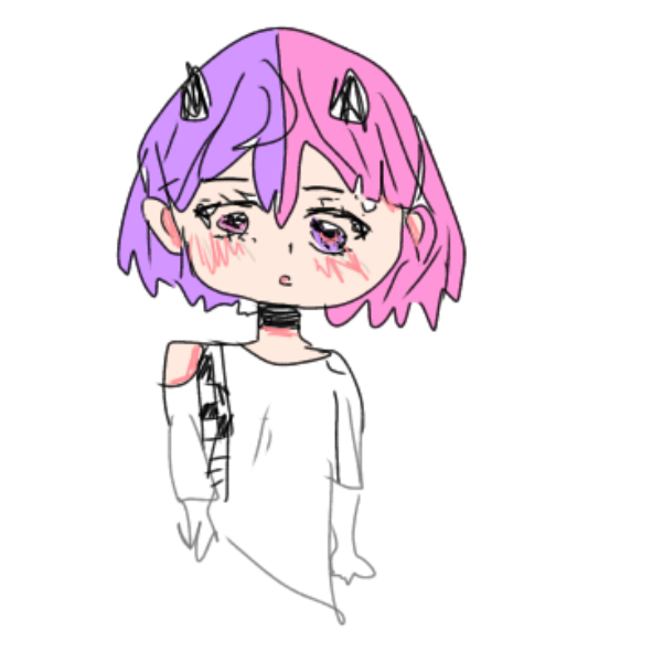 左手で描いた代理ちゃん