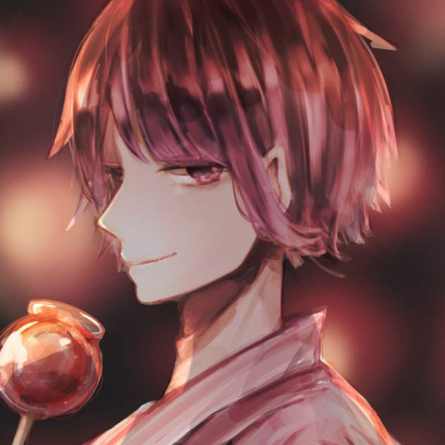 さとみくん×りんご飴