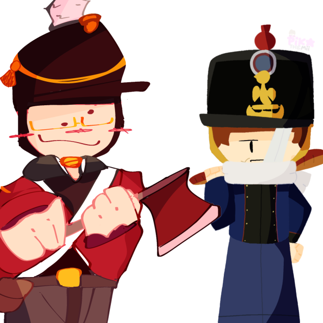 Art collab with my friend