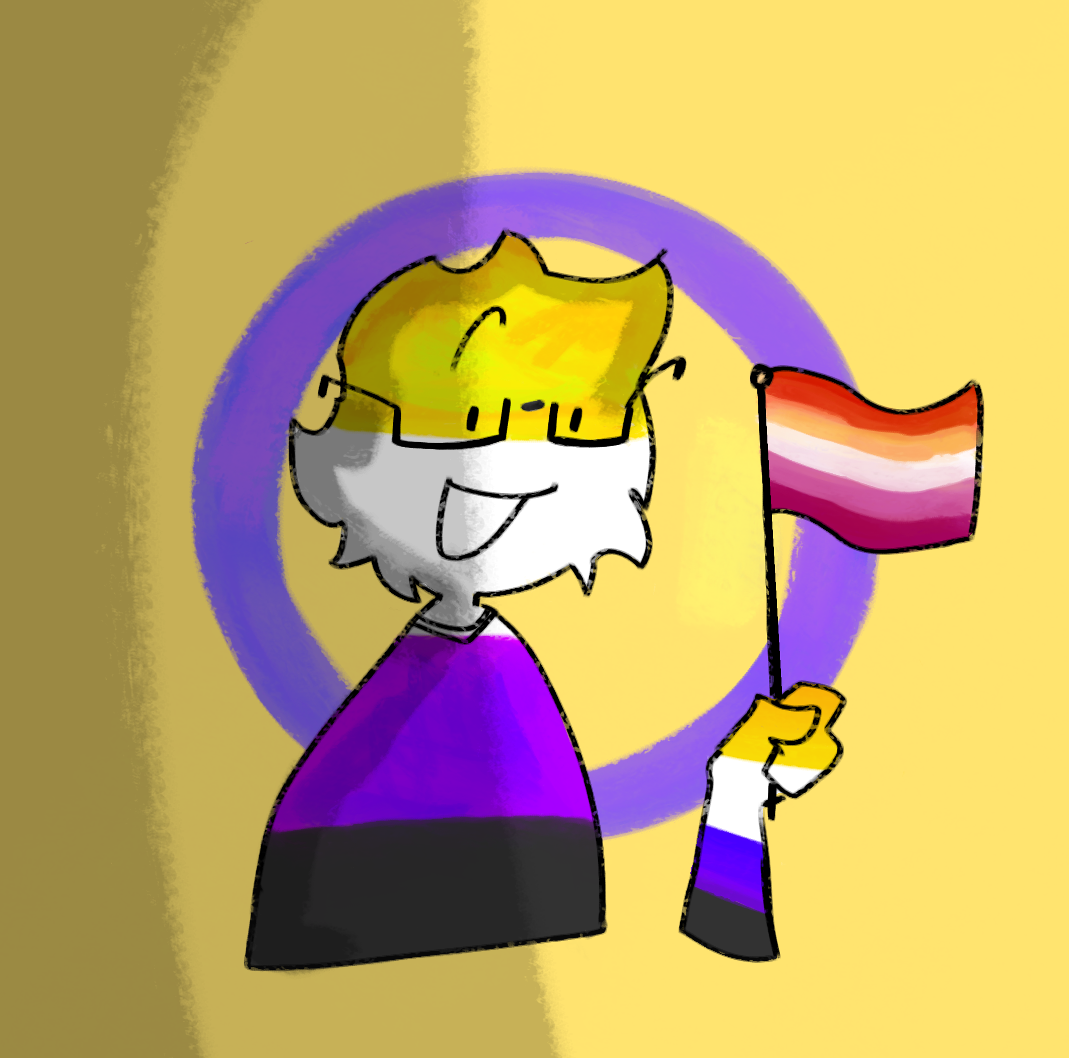 art for pride month ^^ - ibisPaint