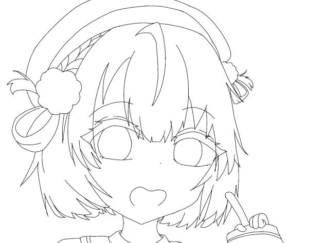 しぐれうい 線画 - ibisPaint