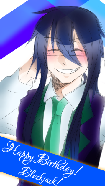 オリキャラハピバ絵