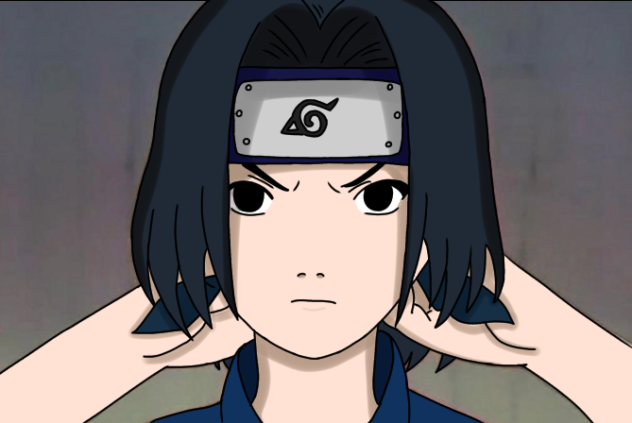 Sasuke as Sakura
