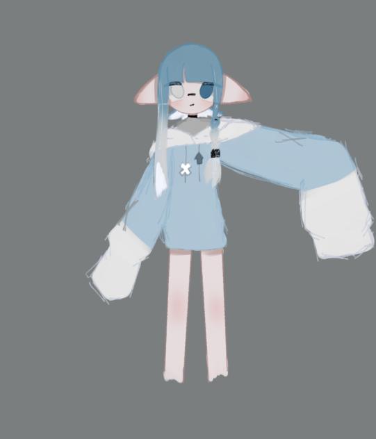 落描き　のちょっと上