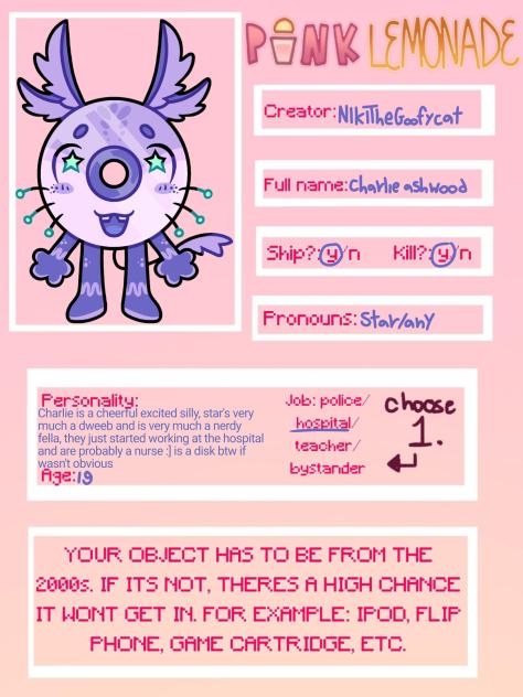 entry for pink lemonade
