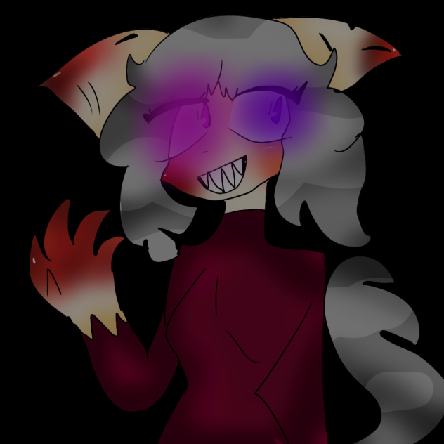 crazy girl ( Warning. blood)