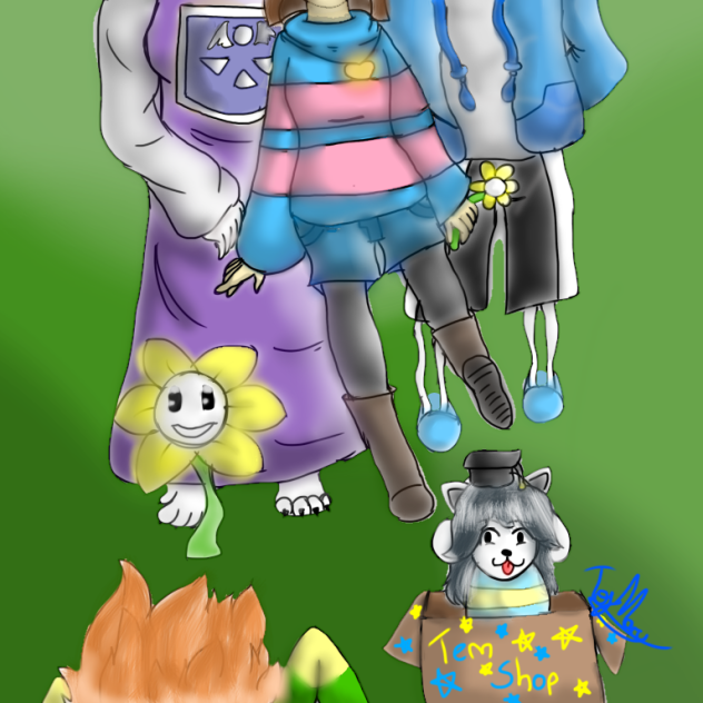 Dibujo a lo loco (Undertale)