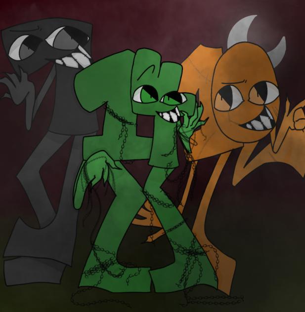 the infected trio🔥