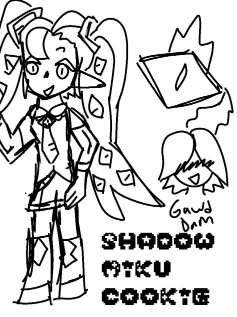 SHADOW MIKU COOKIE