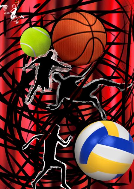 Modern (Messy)Art of Sportsperson