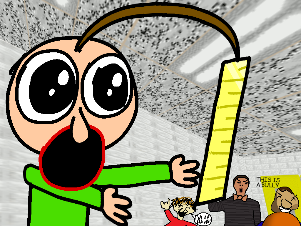 Bully’s Golden Ruler Prank - ibisPaint