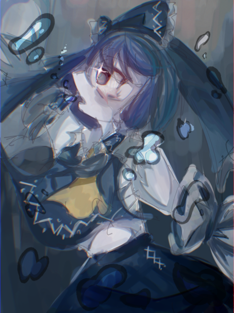 青い方の霊夢