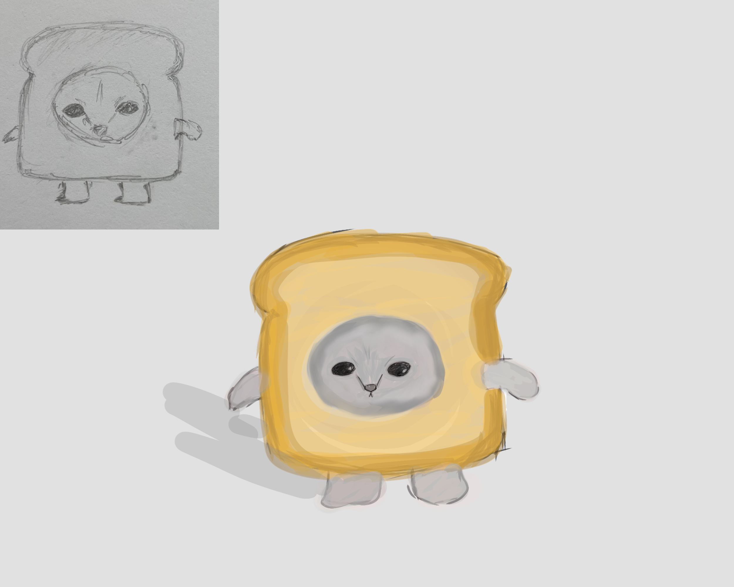 bread 😼 - ibisPaint