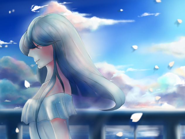 Calm sky - ibisPaint