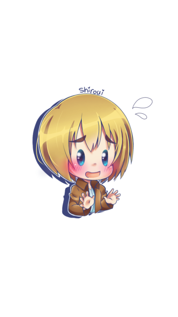 Shy Armin Arlert ( AOT SNK )