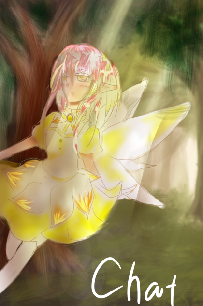 擬人化)ムジュラの仮面 チャットちゃん