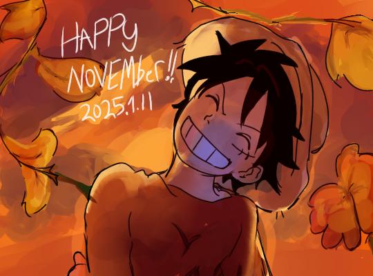 HAPPY NOVEMBER 🍂