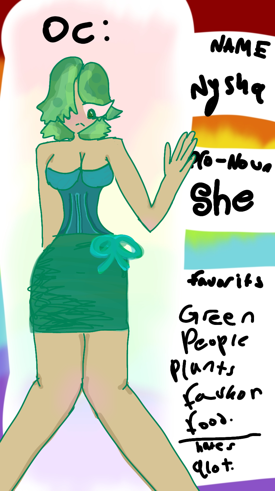 2nd OC, check out my commicc - ibisPaint