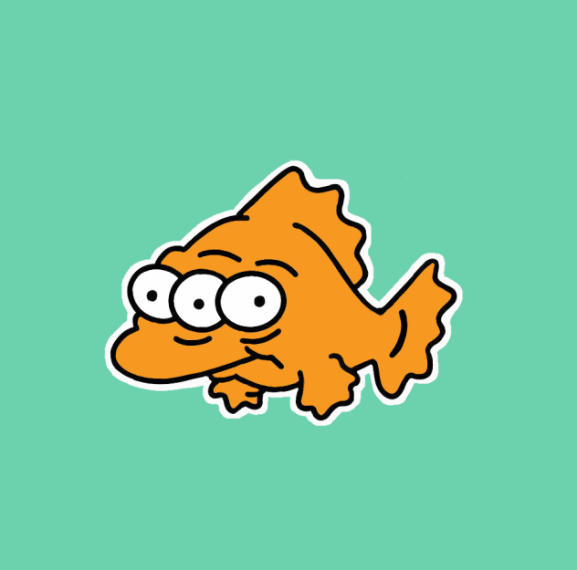 Blinky sticker