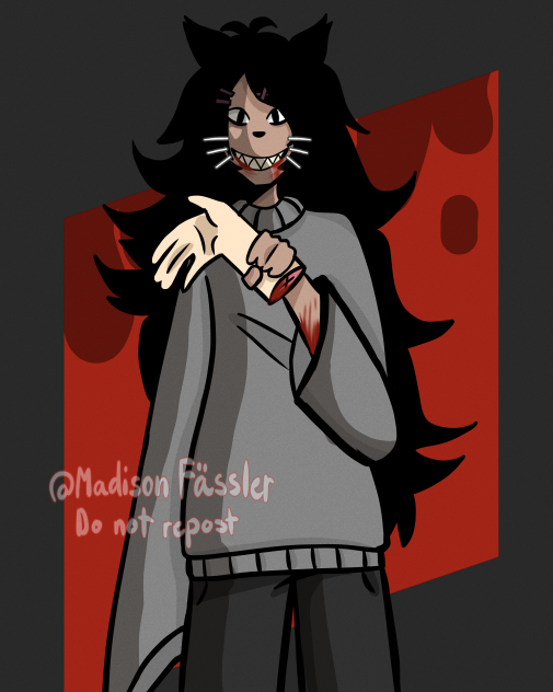 •Fan Art• TW; gore - blood