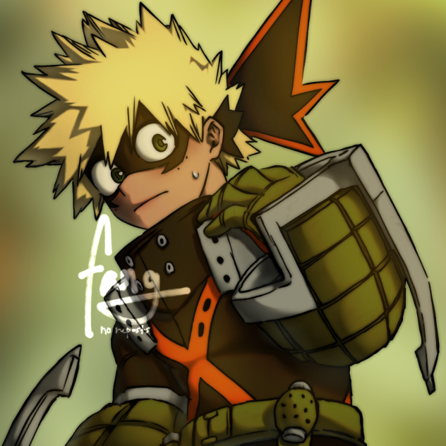 kacchan costume coloring