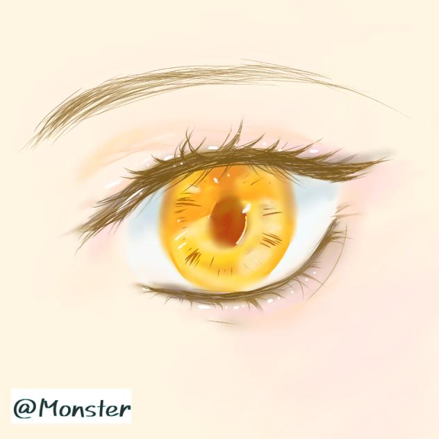 お目々らくがき