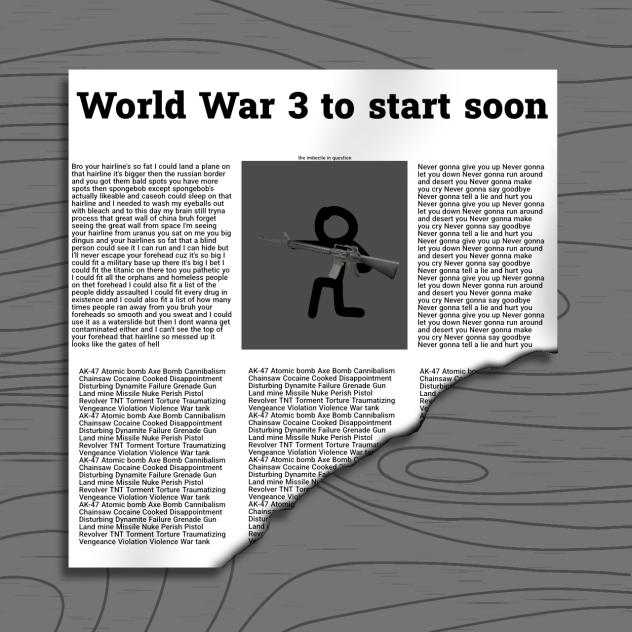 World War 3 to start soon