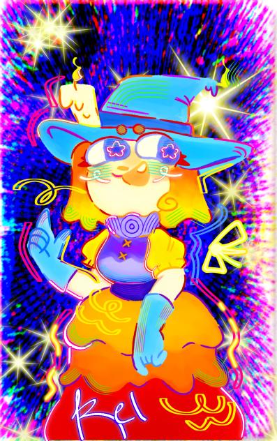 witch girlie, NOT MY OC