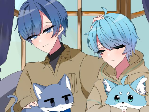 るーりさんの線画塗りました!