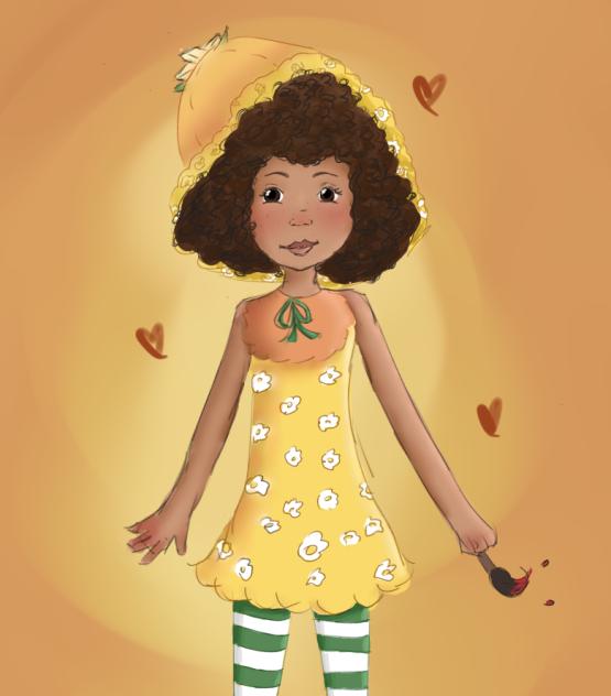Orange blossom from strawberry shortcake