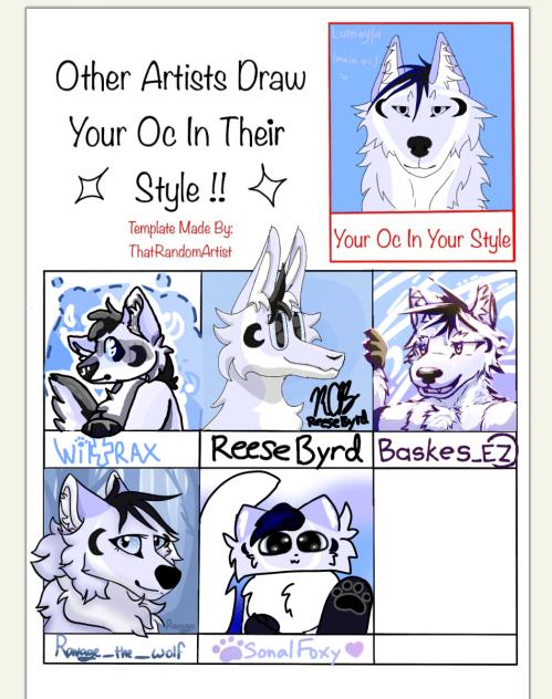 Collab DTIYS with Howling Wolfie! 🐺🐾