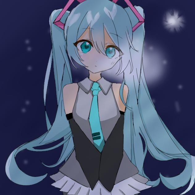 真冬のミクさん