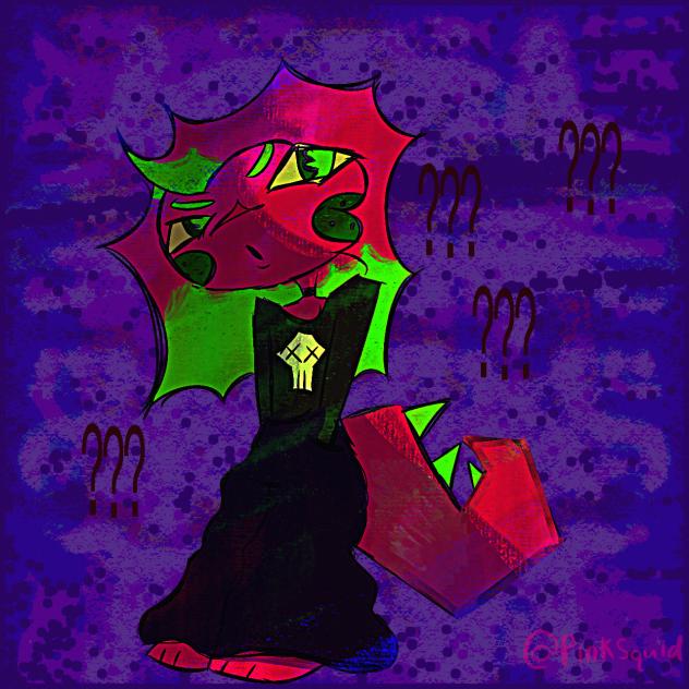 (BRIGHT COLORS WARNING) my oc again,,,,