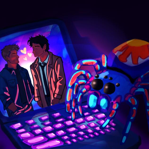 mx.spider looking at casdean fanart