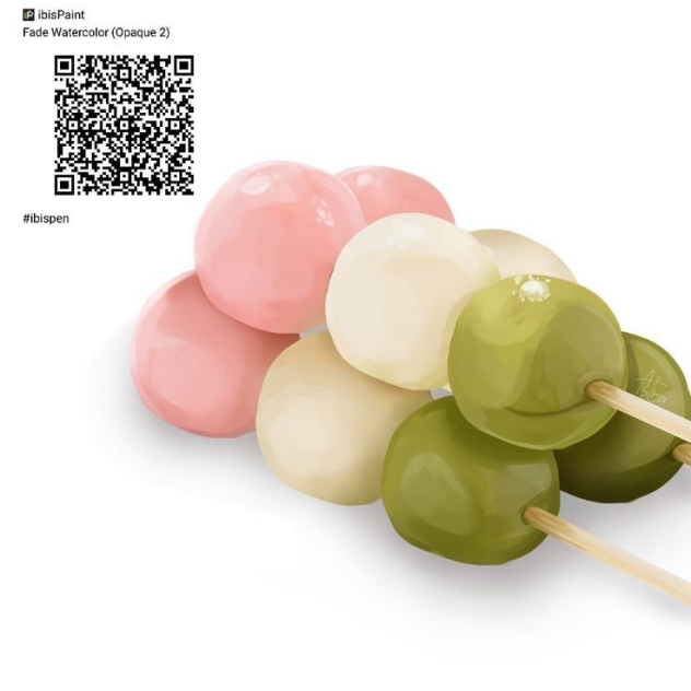 Realistic soft brush