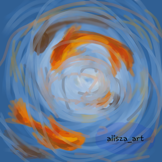 koi fish - ibisPaint