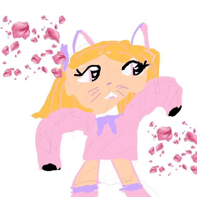 Cute cat girl