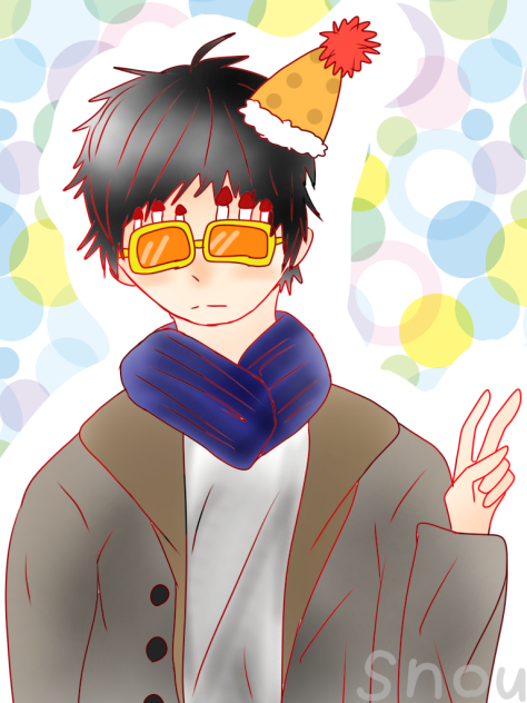 赤葦生誕祭2017用イラスト