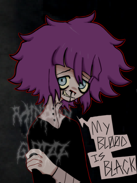 My blood is black..