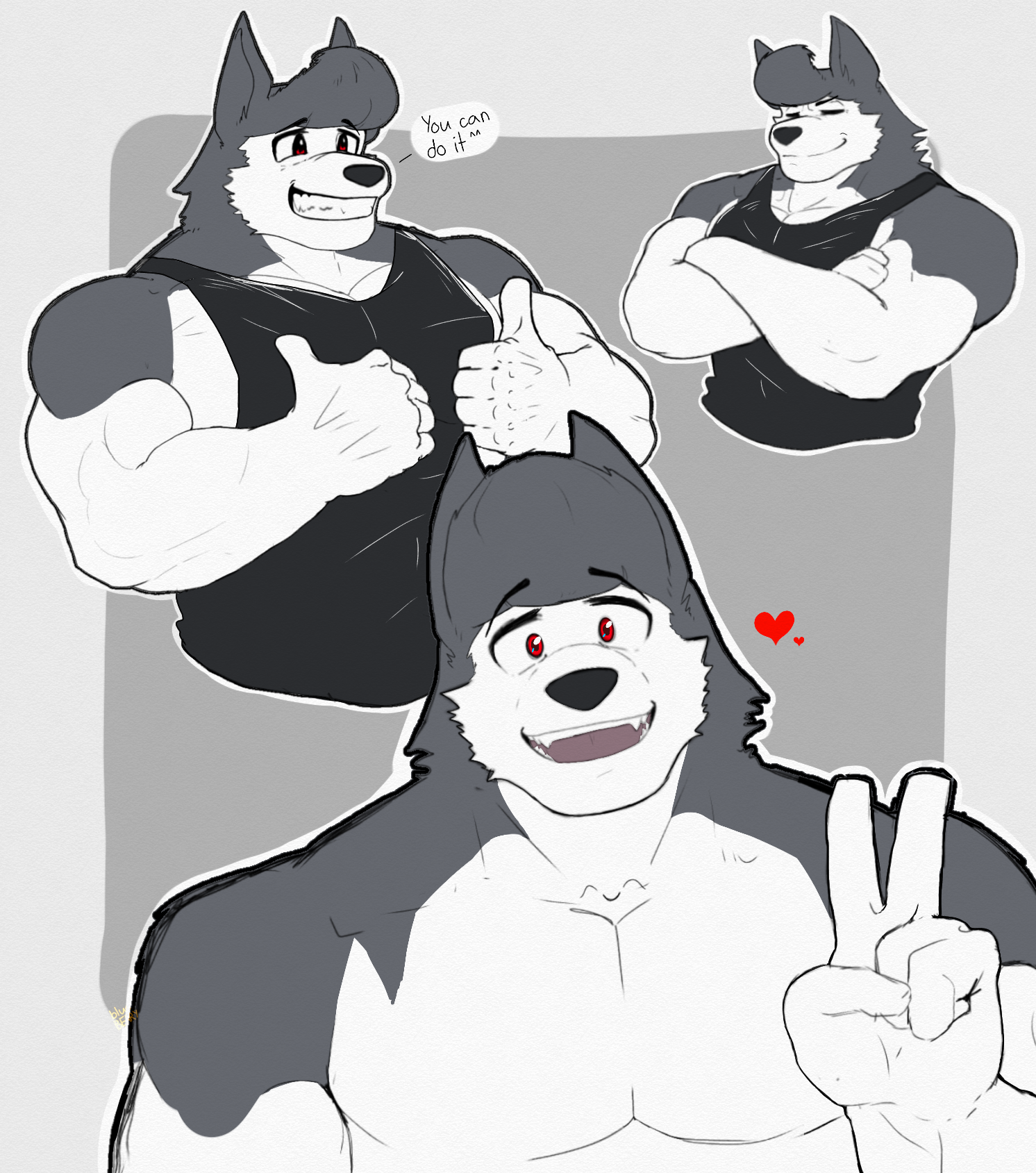 my handsome Men - ibisPaint