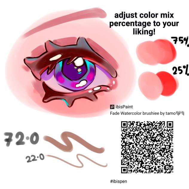 Eye rendering brush! 🖌️🖌️🖌️
