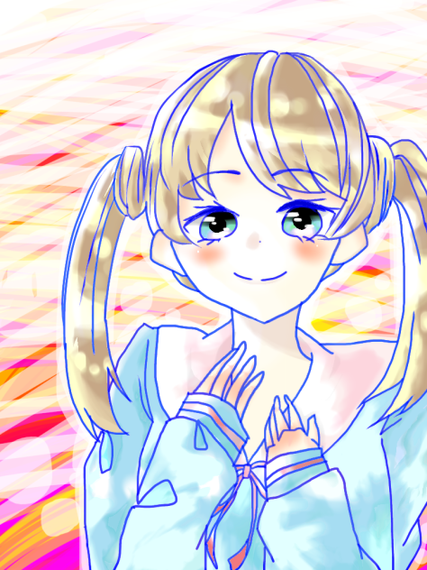 ツインテールの女の子