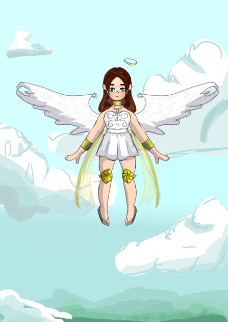 Angel in the sky