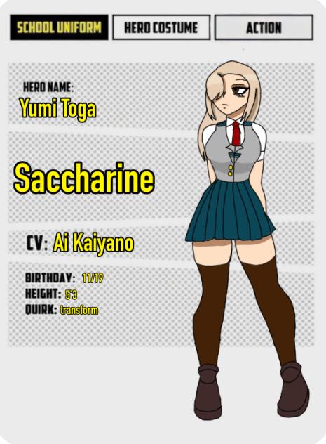Yumi Toga school uniform