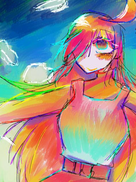 初めてこういう描いたな、