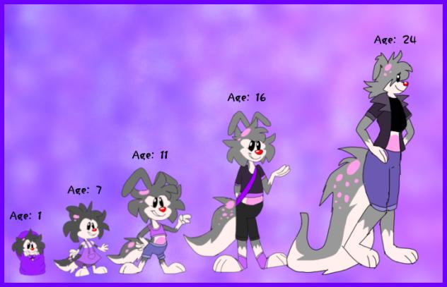 Plum Barnes (baby through adult)